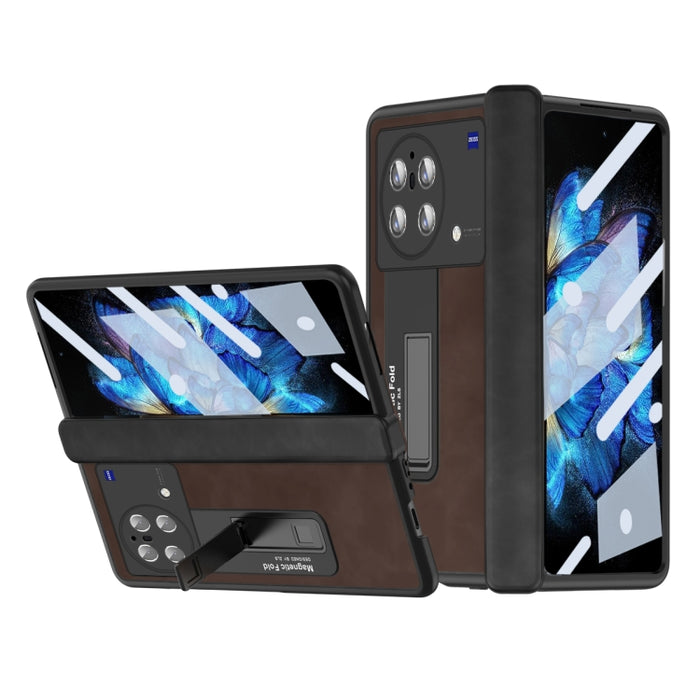 Estuche para teléfono todo incluido Napa Texture, For vivo X Fold, For Huawei Mate X2 5G, For Samsung Galaxy Z Fold2 5G, For Xiaomi Mix Fold 2