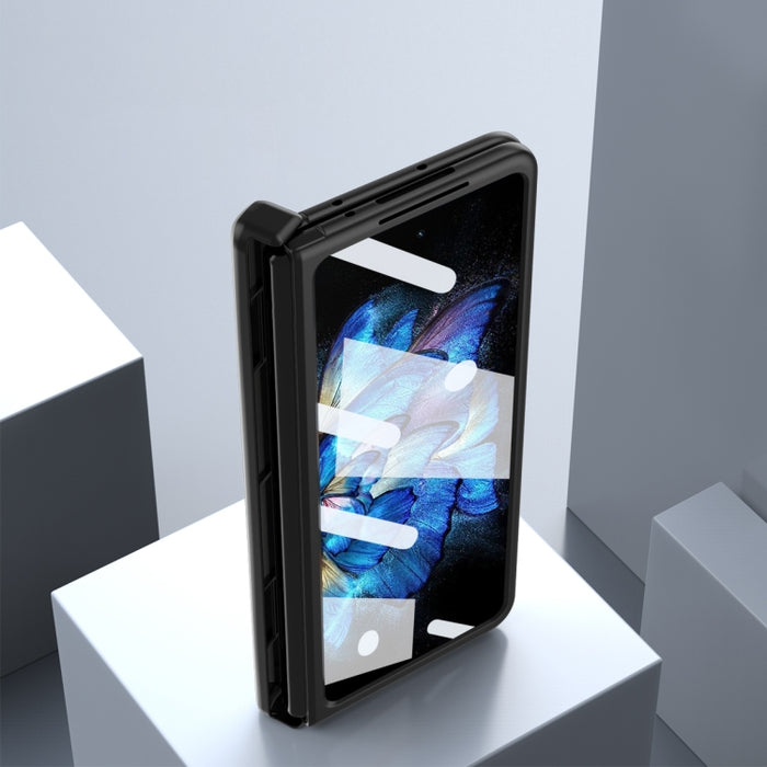 Estuche para teléfono todo incluido Napa Texture, For vivo X Fold, For Huawei Mate X2 5G, For Samsung Galaxy Z Fold2 5G, For Xiaomi Mix Fold 2