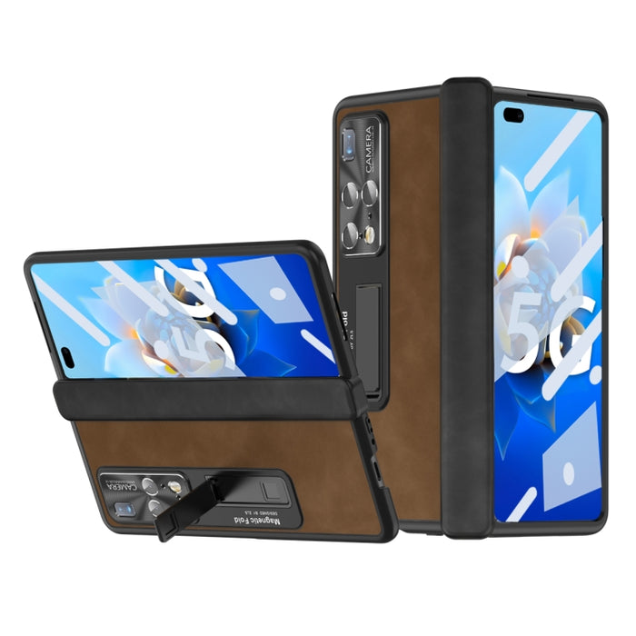 Estuche para teléfono todo incluido Napa Texture, For vivo X Fold, For Huawei Mate X2 5G, For Samsung Galaxy Z Fold2 5G, For Xiaomi Mix Fold 2
