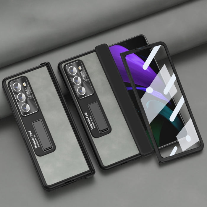 Estuche para teléfono todo incluido Napa Texture, For vivo X Fold, For Huawei Mate X2 5G, For Samsung Galaxy Z Fold2 5G, For Xiaomi Mix Fold 2