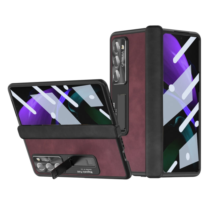 Estuche para teléfono todo incluido Napa Texture, For vivo X Fold, For Huawei Mate X2 5G, For Samsung Galaxy Z Fold2 5G, For Xiaomi Mix Fold 2
