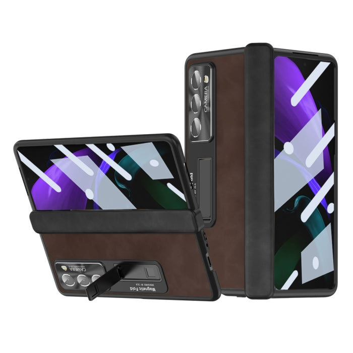 Estuche para teléfono todo incluido Napa Texture, For vivo X Fold, For Huawei Mate X2 5G, For Samsung Galaxy Z Fold2 5G, For Xiaomi Mix Fold 2
