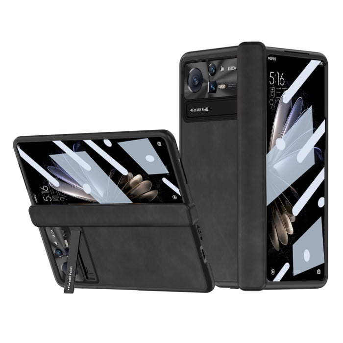 Estuche para teléfono todo incluido Napa Texture, For vivo X Fold, For Huawei Mate X2 5G, For Samsung Galaxy Z Fold2 5G, For Xiaomi Mix Fold 2