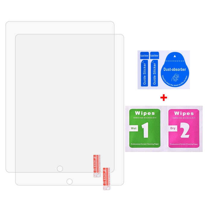 2 uds 9H 2.5D película de vidrio templado para tableta a prueba de explosiones, For iPad Pro 12.9 2017 / 2015 (2pcs), For OPPO Pad 2 / Pad Neo 11.4(2 PCS)