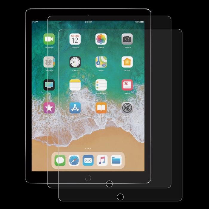 2 uds 9H 2.5D película de vidrio templado para tableta a prueba de explosiones, For iPad Pro 12.9 2017 / 2015 (2pcs), For OPPO Pad 2 / Pad Neo 11.4(2 PCS)