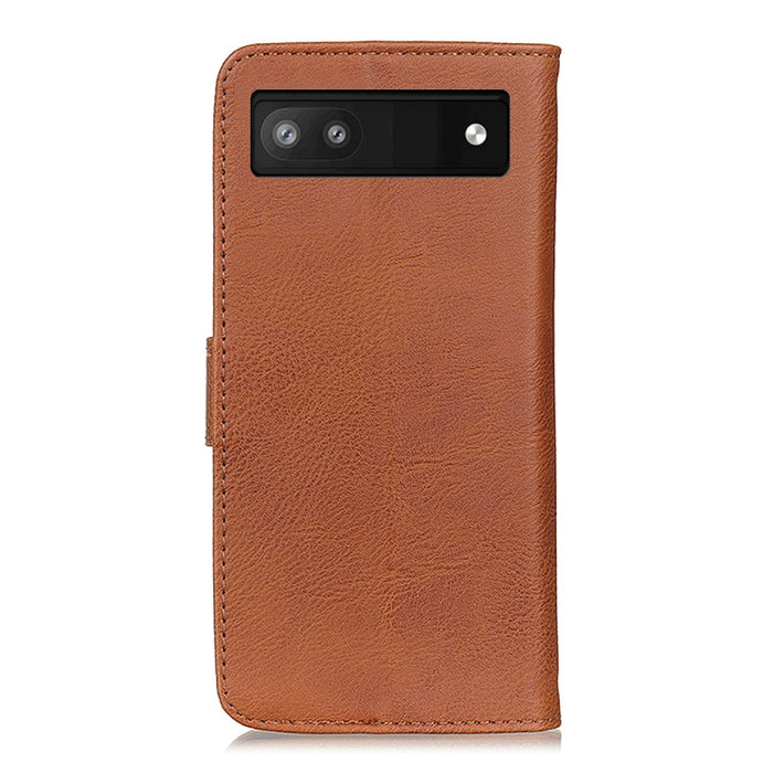 KHAZNEH Funda de cuero con tapa horizontal con textura de piel de vaca, For Google Pixel 7a, For Xiaomi Redmi Note 12 4G Global