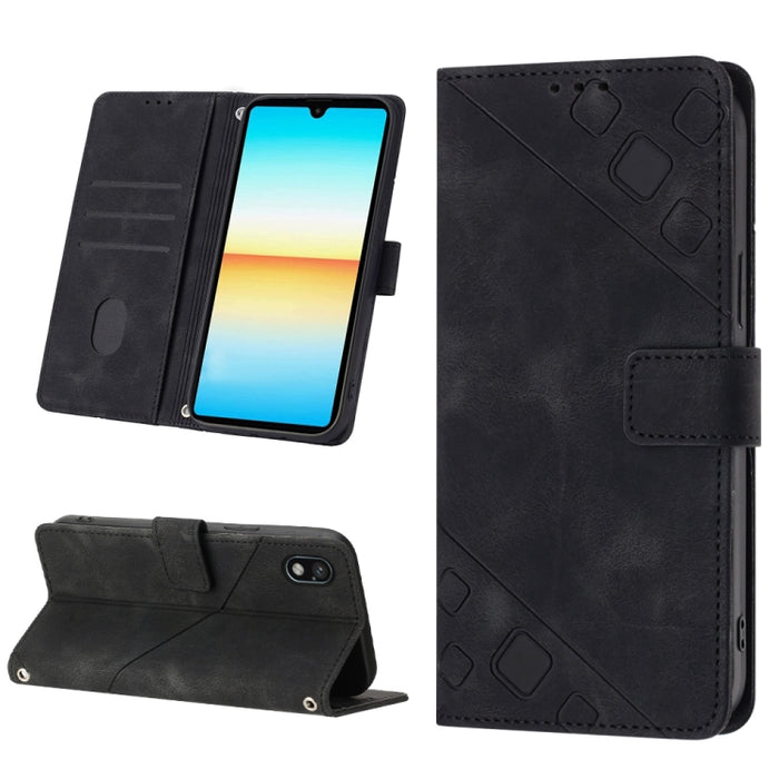 Estuche para teléfono de cuero en relieve con tacto de piel, For Realme 6, For Realme 6 Pro, For OPPO Reno5 A, For OPPO Reno9 Pro+, For OPPO Reno4, For OPPO Reno5 4G / Reno5 5G, For OPPO Reno6 4G, For OPPO Reno8 T 5G/A1 Pro 5G Global                   ...
