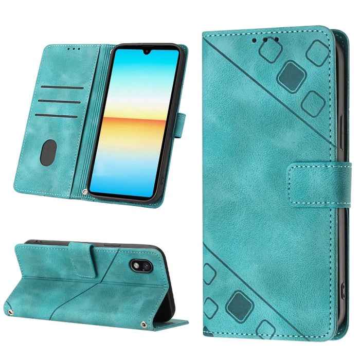 Estuche para teléfono de cuero en relieve con tacto de piel, For Realme 6, For Realme 6 Pro, For OPPO Reno5 A, For OPPO Reno9 Pro+, For OPPO Reno4, For OPPO Reno5 4G / Reno5 5G, For OPPO Reno6 4G, For OPPO Reno8 T 5G/A1 Pro 5G Global                   ...