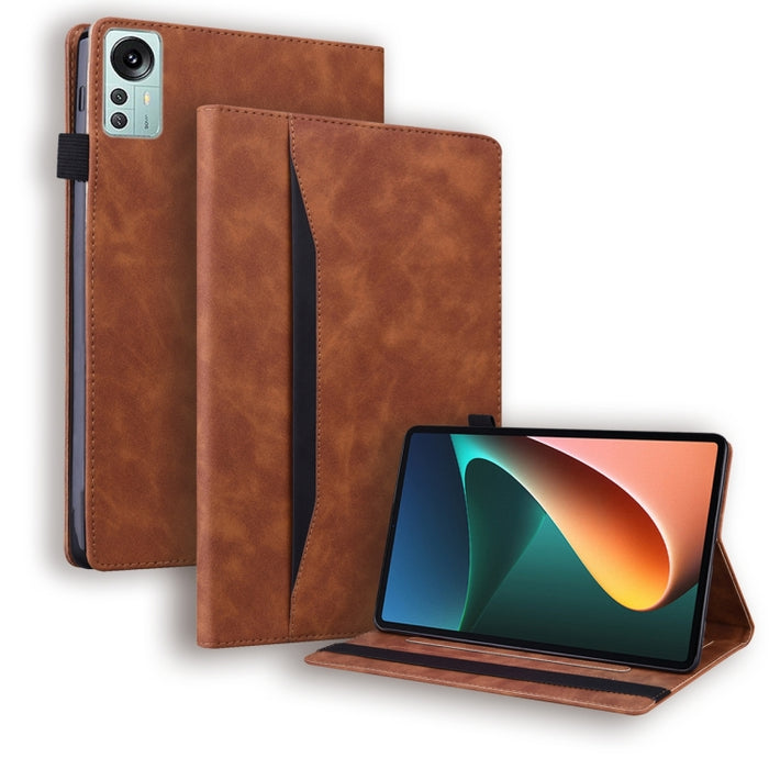Estuche para tableta de cuero con tapa horizontal a prueba de golpes para negocios, For Xiaomi Pad 5 Pro 12.4 inch, For Lenovo Tab P11 Pro Gen 2, For Lenovo Tab M10 Plus 10.6 3rd Gen 2022