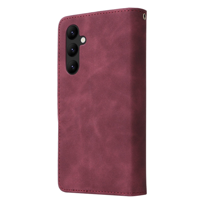 Estuche multifuncional de cuero para teléfono con billetera para múltiples tarjetas, For Samsung Galaxy A34 5G, For Samsung Galaxy A54 5G, For Xiaomi Redmi Note 12 5G, For Xiaomi Redmi Note 12 Pro 5G, For Xiaomi Redmi Note 12 Pro+ 5G                   ...