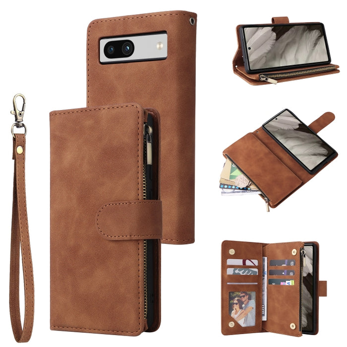 Estuche multifuncional de cuero para teléfono con billetera para múltiples tarjetas, For Samsung Galaxy A34 5G, For Samsung Galaxy A54 5G, For Xiaomi Redmi Note 12 5G, For Xiaomi Redmi Note 12 Pro 5G, For Xiaomi Redmi Note 12 Pro+ 5G                   ...