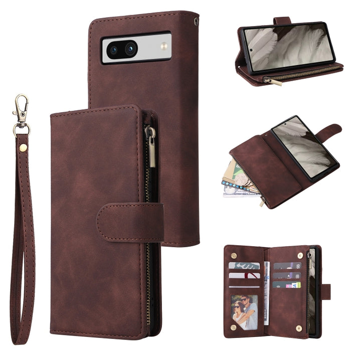 Estuche multifuncional de cuero para teléfono con billetera para múltiples tarjetas, For Samsung Galaxy A34 5G, For Samsung Galaxy A54 5G, For Xiaomi Redmi Note 12 5G, For Xiaomi Redmi Note 12 Pro 5G, For Xiaomi Redmi Note 12 Pro+ 5G                   ...
