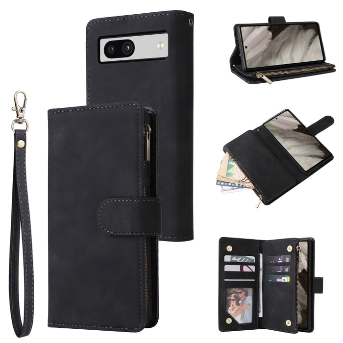 Estuche multifuncional de cuero para teléfono con billetera para múltiples tarjetas, For Samsung Galaxy A34 5G, For Samsung Galaxy A54 5G, For Xiaomi Redmi Note 12 5G, For Xiaomi Redmi Note 12 Pro 5G, For Xiaomi Redmi Note 12 Pro+ 5G                   ...