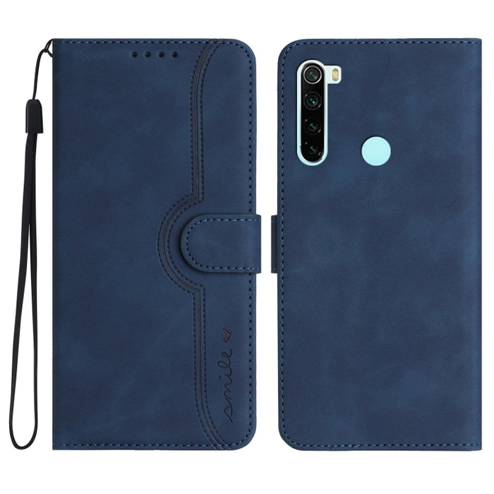 Estuche para teléfono de cuero con sensación de piel y patrón de corazón, For Xiaomi Redmi 9/9 Prime/Poco M2, For Xiaomi Redmi 9A/9AT/9i, For Xiaomi Redmi 9C/9C NFC/Poco C3, For Xiaomi Redmi 10A 4G, For Xiaomi Redmi 10C 4G Global/10 India/10 Power     ...