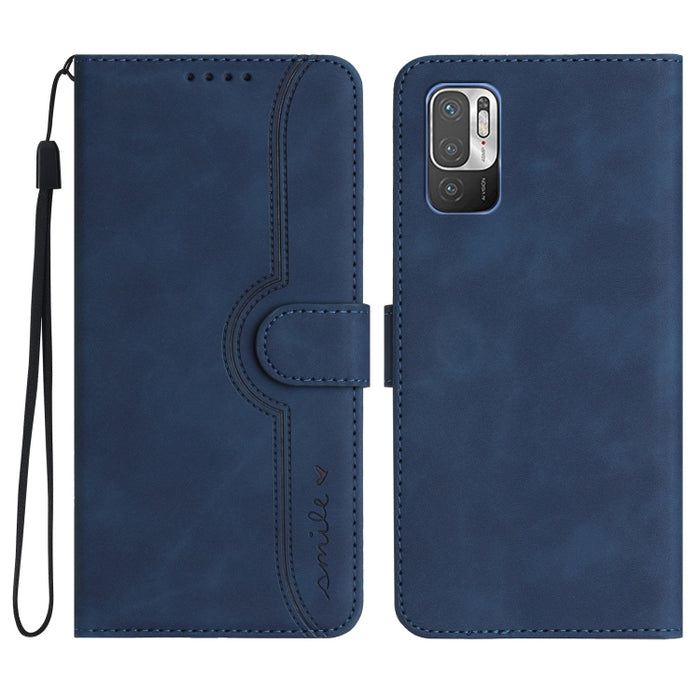 Estuche para teléfono de cuero con sensación de piel y patrón de corazón, For Xiaomi Redmi 9/9 Prime/Poco M2, For Xiaomi Redmi 9A/9AT/9i, For Xiaomi Redmi 9C/9C NFC/Poco C3, For Xiaomi Redmi 10A 4G, For Xiaomi Redmi 10C 4G Global/10 India/10 Power     ...
