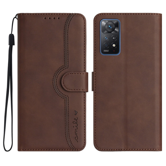 Estuche para teléfono de cuero con sensación de piel y patrón de corazón, For Xiaomi Redmi 9/9 Prime/Poco M2, For Xiaomi Redmi 9A/9AT/9i, For Xiaomi Redmi 9C/9C NFC/Poco C3, For Xiaomi Redmi 10A 4G, For Xiaomi Redmi 10C 4G Global/10 India/10 Power     ...