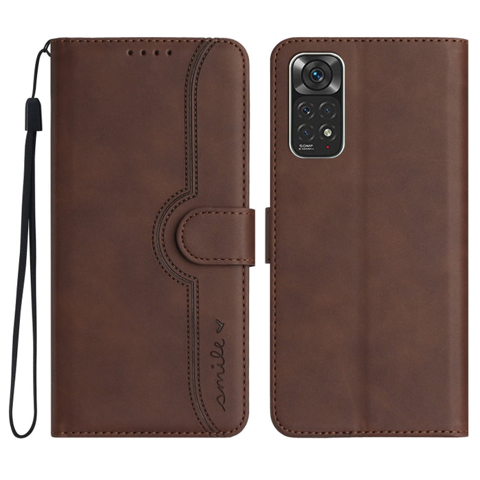 Estuche para teléfono de cuero con sensación de piel y patrón de corazón, For Xiaomi Redmi 9/9 Prime/Poco M2, For Xiaomi Redmi 9A/9AT/9i, For Xiaomi Redmi 9C/9C NFC/Poco C3, For Xiaomi Redmi 10A 4G, For Xiaomi Redmi 10C 4G Global/10 India/10 Power     ...