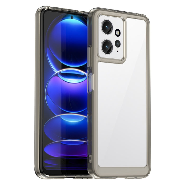 Caja colorida del teléfono de acrílico + TPU de la serie, For Xiaomi Redmi Note 12 4G Global