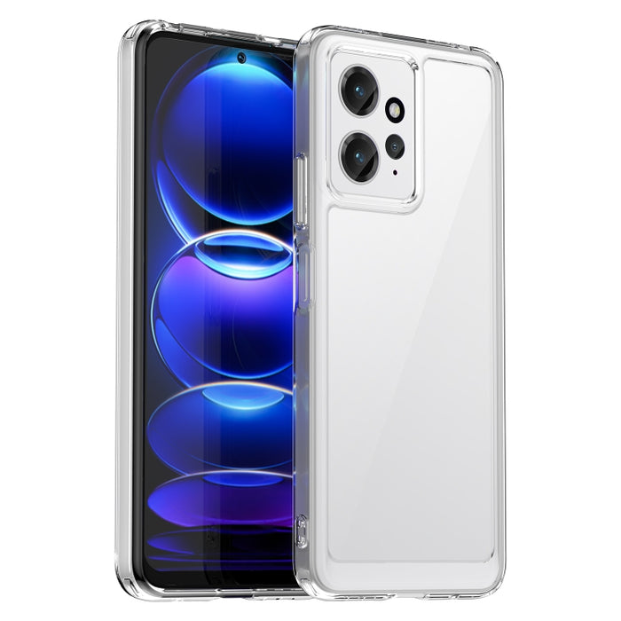 Caja colorida del teléfono de acrílico + TPU de la serie, For Xiaomi Redmi Note 12 4G Global