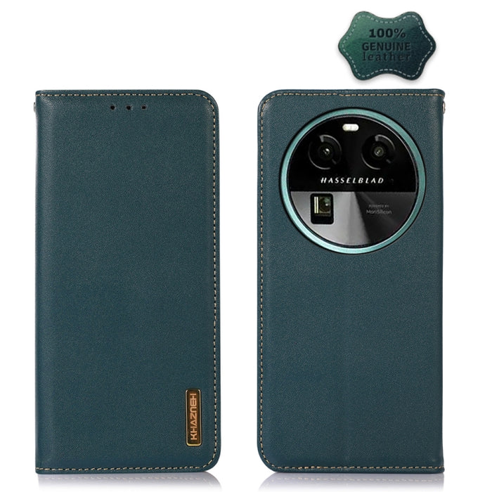 KHAZNEH Estuche para teléfono de cuero de vaca con capa superior de napa, For OPPO Find X6, For OPPO Find X6 Pro, For Xiaomi Redmi Note 12 4G Global, For Samsung Galaxy M14 5G