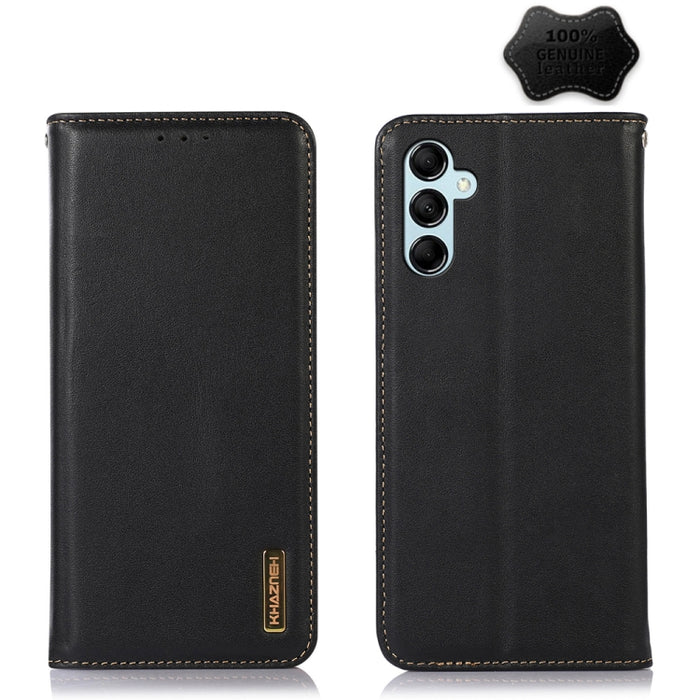 KHAZNEH Estuche para teléfono de cuero de vaca con capa superior de napa, For OPPO Find X6, For OPPO Find X6 Pro, For Xiaomi Redmi Note 12 4G Global, For Samsung Galaxy M14 5G
