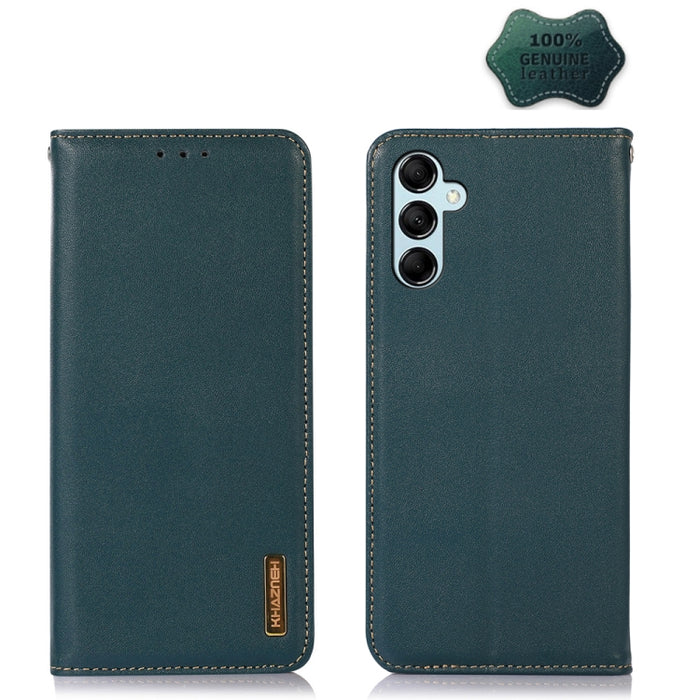 KHAZNEH Estuche para teléfono de cuero de vaca con capa superior de napa, For OPPO Find X6, For OPPO Find X6 Pro, For Xiaomi Redmi Note 12 4G Global, For Samsung Galaxy M14 5G