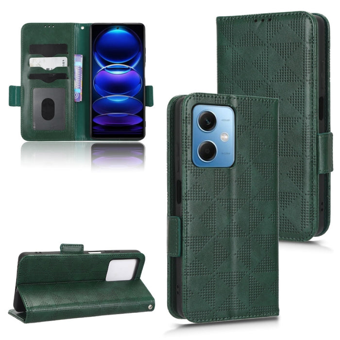 Estuche para teléfono de cuero con triángulo simétrico, For Xiaomi Redmi Note 12 5G Global, For Xiaomi Redmi Note 11 Pro Global, For Xiaomi Redmi 10A / 9C, For Xiaomi Redmi 10C, For Xiaomi Redmi 11 Prime 4G, For Xiaomi Redmi A1+ 4G, For Xiaomi Redmi A1...