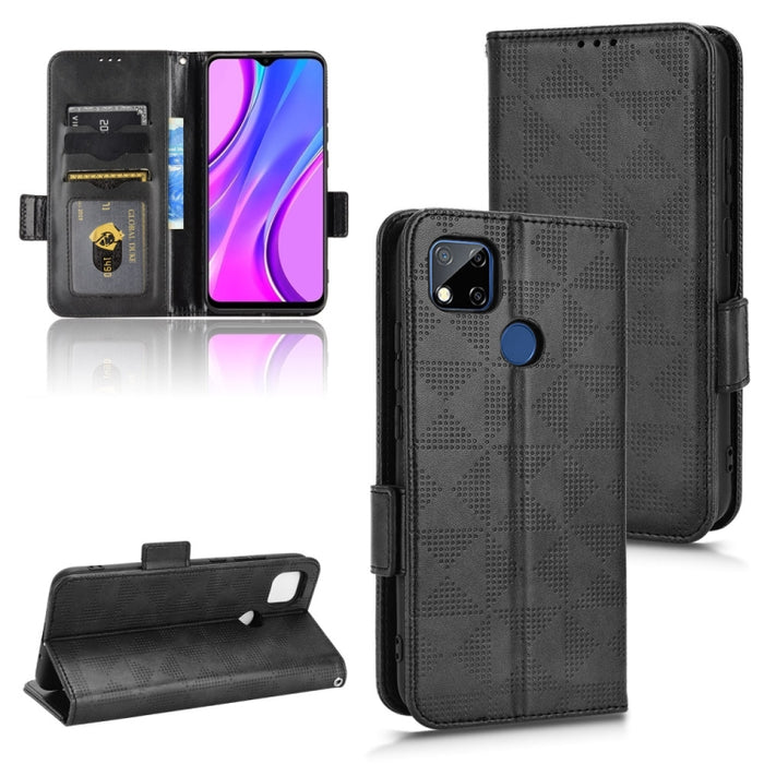 Estuche para teléfono de cuero con triángulo simétrico, For Xiaomi Redmi Note 12 5G Global, For Xiaomi Redmi Note 11 Pro Global, For Xiaomi Redmi 10A / 9C, For Xiaomi Redmi 10C, For Xiaomi Redmi 11 Prime 4G, For Xiaomi Redmi A1+ 4G, For Xiaomi Redmi A1...