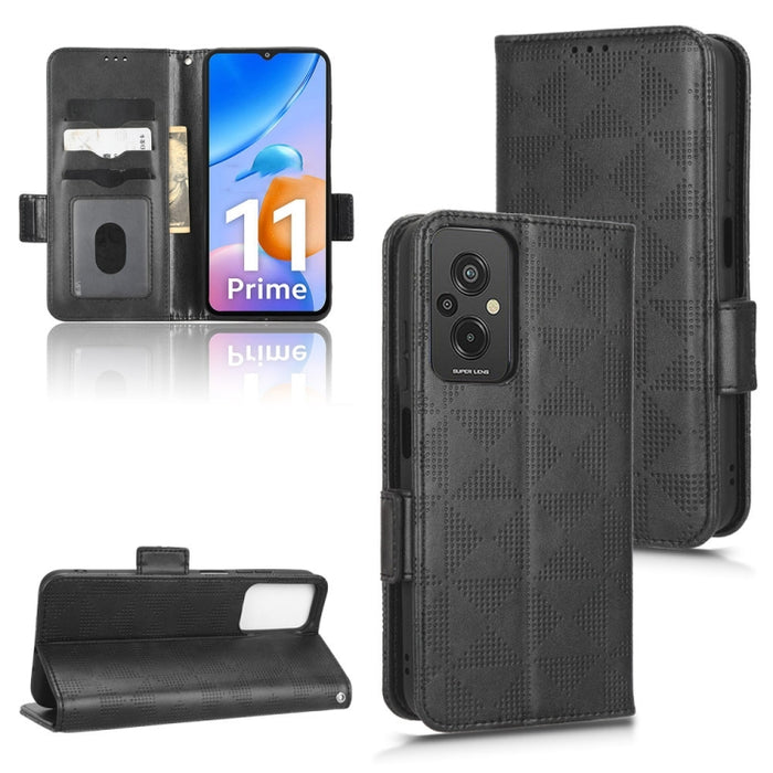 Estuche para teléfono de cuero con triángulo simétrico, For Xiaomi Redmi Note 12 5G Global, For Xiaomi Redmi Note 11 Pro Global, For Xiaomi Redmi 10A / 9C, For Xiaomi Redmi 10C, For Xiaomi Redmi 11 Prime 4G, For Xiaomi Redmi A1+ 4G, For Xiaomi Redmi A1...