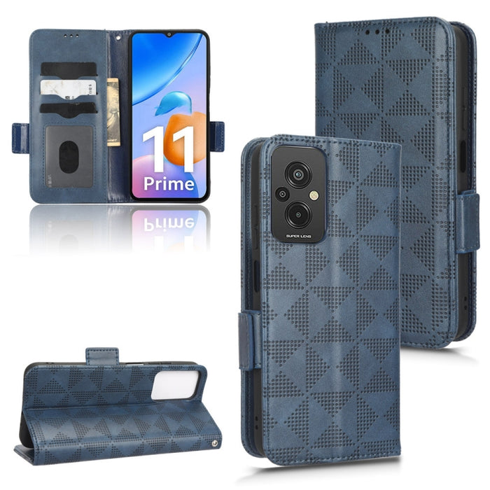 Estuche para teléfono de cuero con triángulo simétrico, For Xiaomi Redmi Note 12 5G Global, For Xiaomi Redmi Note 11 Pro Global, For Xiaomi Redmi 10A / 9C, For Xiaomi Redmi 10C, For Xiaomi Redmi 11 Prime 4G, For Xiaomi Redmi A1+ 4G, For Xiaomi Redmi A1...