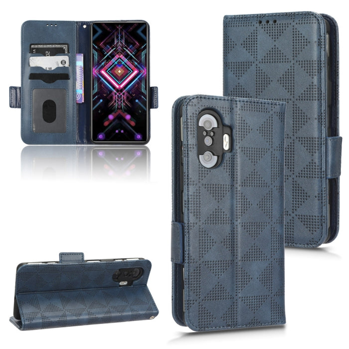 Estuche para teléfono de cuero con triángulo simétrico, For Xiaomi Redmi Note 12 5G Global, For Xiaomi Redmi Note 11 Pro Global, For Xiaomi Redmi 10A / 9C, For Xiaomi Redmi 10C, For Xiaomi Redmi 11 Prime 4G, For Xiaomi Redmi A1+ 4G, For Xiaomi Redmi A1...