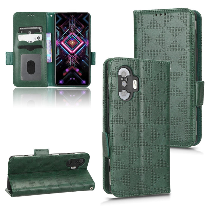 Estuche para teléfono de cuero con triángulo simétrico, For Xiaomi Redmi Note 12 5G Global, For Xiaomi Redmi Note 11 Pro Global, For Xiaomi Redmi 10A / 9C, For Xiaomi Redmi 10C, For Xiaomi Redmi 11 Prime 4G, For Xiaomi Redmi A1+ 4G, For Xiaomi Redmi A1...