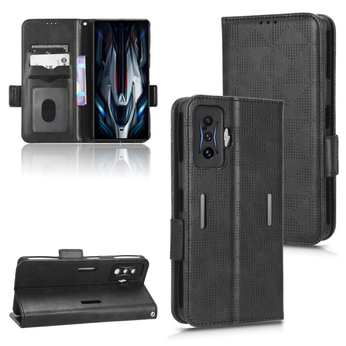 Estuche para teléfono de cuero con triángulo simétrico, For Xiaomi Redmi Note 12 5G Global, For Xiaomi Redmi Note 11 Pro Global, For Xiaomi Redmi 10A / 9C, For Xiaomi Redmi 10C, For Xiaomi Redmi 11 Prime 4G, For Xiaomi Redmi A1+ 4G, For Xiaomi Redmi A1...
