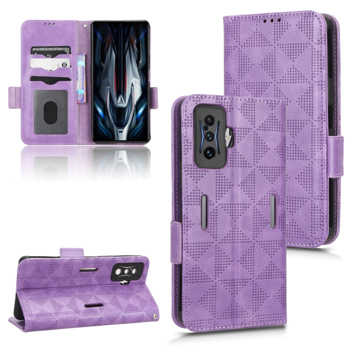 Estuche para teléfono de cuero con triángulo simétrico, For Xiaomi Redmi Note 12 5G Global, For Xiaomi Redmi Note 11 Pro Global, For Xiaomi Redmi 10A / 9C, For Xiaomi Redmi 10C, For Xiaomi Redmi 11 Prime 4G, For Xiaomi Redmi A1+ 4G, For Xiaomi Redmi A1...