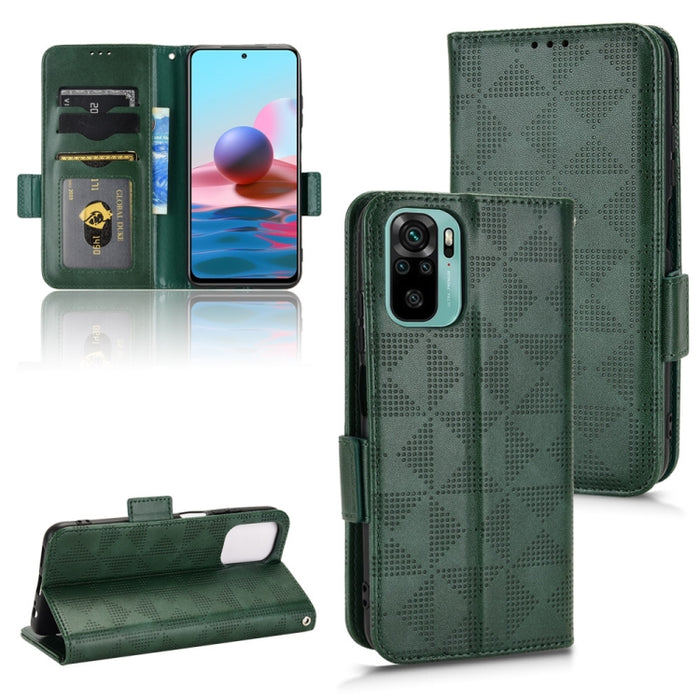 Estuche para teléfono de cuero con triángulo simétrico, For Xiaomi Redmi Note 12 5G Global, For Xiaomi Redmi Note 11 Pro Global, For Xiaomi Redmi 10A / 9C, For Xiaomi Redmi 10C, For Xiaomi Redmi 11 Prime 4G, For Xiaomi Redmi A1+ 4G, For Xiaomi Redmi A1...