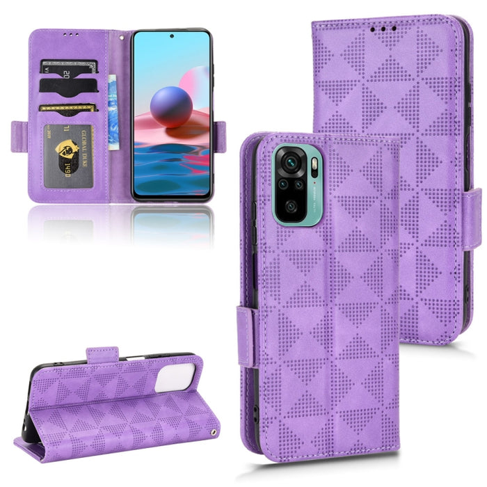 Estuche para teléfono de cuero con triángulo simétrico, For Xiaomi Redmi Note 12 5G Global, For Xiaomi Redmi Note 11 Pro Global, For Xiaomi Redmi 10A / 9C, For Xiaomi Redmi 10C, For Xiaomi Redmi 11 Prime 4G, For Xiaomi Redmi A1+ 4G, For Xiaomi Redmi A1...