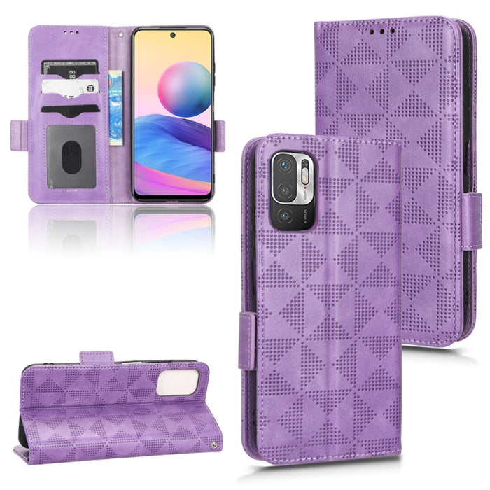 Estuche para teléfono de cuero con triángulo simétrico, For Xiaomi Redmi Note 12 5G Global, For Xiaomi Redmi Note 11 Pro Global, For Xiaomi Redmi 10A / 9C, For Xiaomi Redmi 10C, For Xiaomi Redmi 11 Prime 4G, For Xiaomi Redmi A1+ 4G, For Xiaomi Redmi A1...