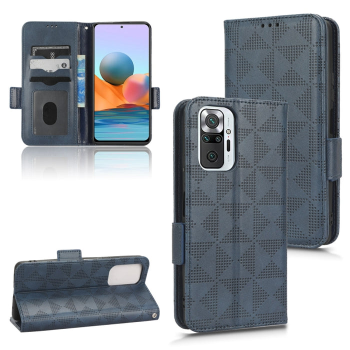Estuche para teléfono de cuero con triángulo simétrico, For Xiaomi Redmi Note 12 5G Global, For Xiaomi Redmi Note 11 Pro Global, For Xiaomi Redmi 10A / 9C, For Xiaomi Redmi 10C, For Xiaomi Redmi 11 Prime 4G, For Xiaomi Redmi A1+ 4G, For Xiaomi Redmi A1...