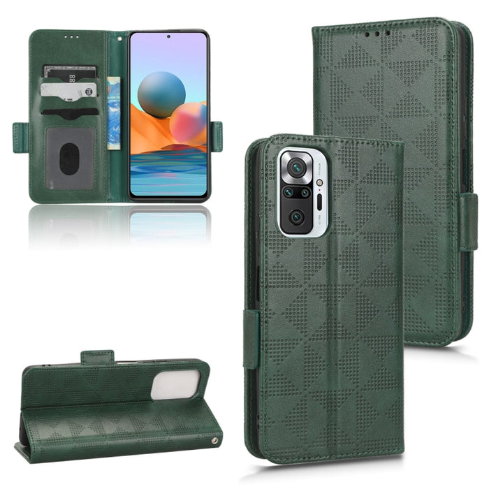 Estuche para teléfono de cuero con triángulo simétrico, For Xiaomi Redmi Note 12 5G Global, For Xiaomi Redmi Note 11 Pro Global, For Xiaomi Redmi 10A / 9C, For Xiaomi Redmi 10C, For Xiaomi Redmi 11 Prime 4G, For Xiaomi Redmi A1+ 4G, For Xiaomi Redmi A1...