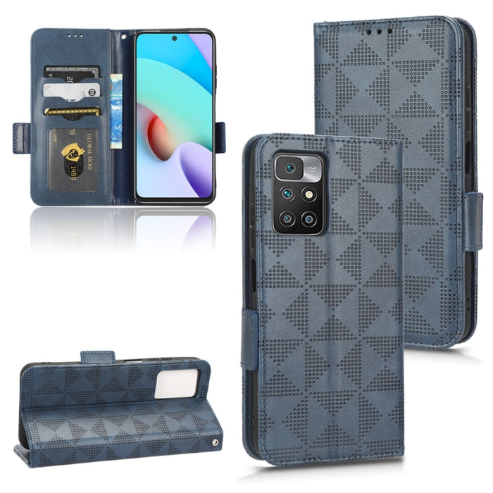 Estuche para teléfono de cuero con triángulo simétrico, For Xiaomi Redmi Note 12 5G Global, For Xiaomi Redmi Note 11 Pro Global, For Xiaomi Redmi 10A / 9C, For Xiaomi Redmi 10C, For Xiaomi Redmi 11 Prime 4G, For Xiaomi Redmi A1+ 4G, For Xiaomi Redmi A1...