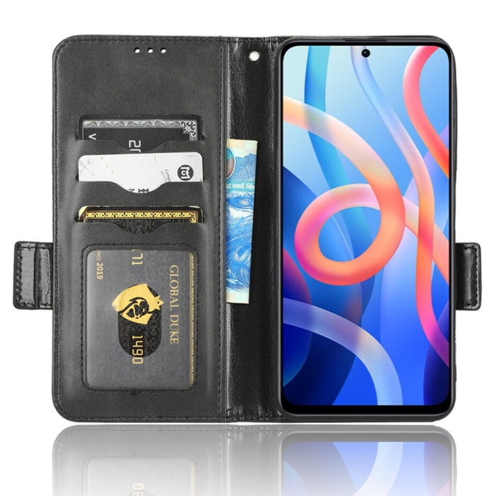 Estuche para teléfono de cuero con triángulo simétrico, For Xiaomi Redmi 10/Note 11S 5G/Poco M4 Pro 5G, For Xiaomi Redmi Note 12 Pro+ 5G Global, For Xiaomi Redmi Note 12 Pro 5G Global, For Xiaomi Redmi Note 12 Pro Speed, For Xiaomi Redmi 11A 4G