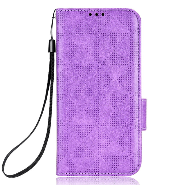 Estuche para teléfono de cuero con triángulo simétrico, For Xiaomi Redmi 10/Note 11S 5G/Poco M4 Pro 5G, For Xiaomi Redmi Note 12 Pro+ 5G Global, For Xiaomi Redmi Note 12 Pro 5G Global, For Xiaomi Redmi Note 12 Pro Speed, For Xiaomi Redmi 11A 4G