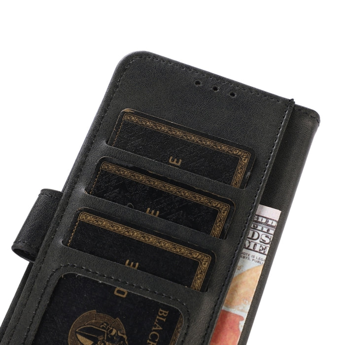 Estuche para teléfono de cuero con textura de vaca, For Sony Xperia 1 V, For Sony Xperia 10 V, For Xiaomi Redmi Note 12 4G Global