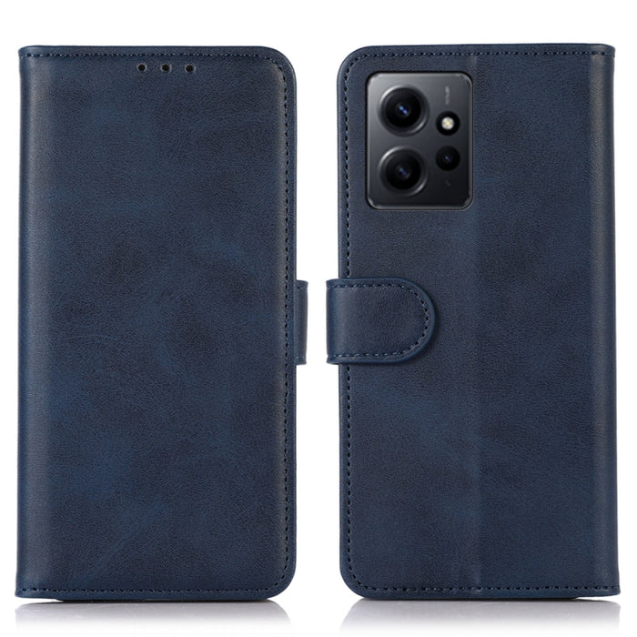 Estuche para teléfono de cuero con textura de vaca, For Sony Xperia 1 V, For Sony Xperia 10 V, For Xiaomi Redmi Note 12 4G Global
