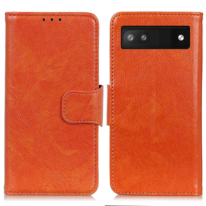 Estuche para teléfono de cuero con textura de napa, For Sony Xperia 1 V, For Sony Xperia 10 V, For Google Pixel 7a, For Xiaomi Redmi Note 12 4G Global