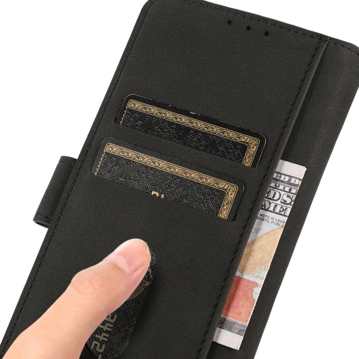 KHAZNEH Estuche para teléfono de cuero con textura mate, For Sony Xperia 1 V, For Sony Xperia 10 V, For Google Pixel 7a, For Xiaomi Redmi Note 12 4G Global