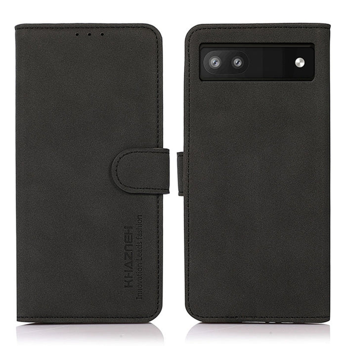 KHAZNEH Estuche para teléfono de cuero con textura mate, For Sony Xperia 1 V, For Sony Xperia 10 V, For Google Pixel 7a, For Xiaomi Redmi Note 12 4G Global
