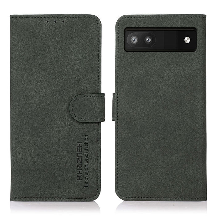 KHAZNEH Estuche para teléfono de cuero con textura mate, For Sony Xperia 1 V, For Sony Xperia 10 V, For Google Pixel 7a, For Xiaomi Redmi Note 12 4G Global