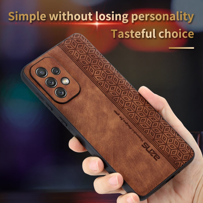 Estuche para teléfono con sensación de piel en relieve AZNS 3D, For Samsung Galaxy A52 5G, For Samsung Galaxy S21 5G, For Samsung Galaxy S21+ 5G, For Samsung Galaxy S21 Ultra 5G, For Samsung Galaxy S21 FE 5G, For Xiaomi Poco C55 / Redmi 12C / 11A