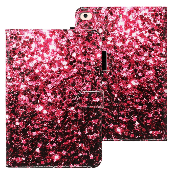 Estuche de cuero horizontal pintado con textura cruzada con función de suspensión / activación y ranura para tarjeta y soporte y billetera, For iPad 10.2, For iPad Air, For iPad Air 2, For iPad 9.7 inch (2017), For iPad 9.7 (2018), For iPad Pro 9.7    ...